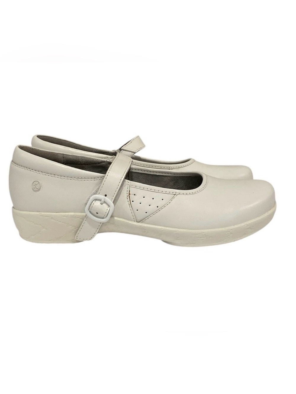 KLOGS Ace White Leather Mary Jane Shoes Women’s 11 - NWOT